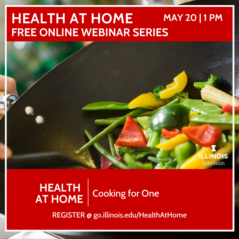 Cooking For One WEBINAR | Serving Livingston, McLean and Woodford